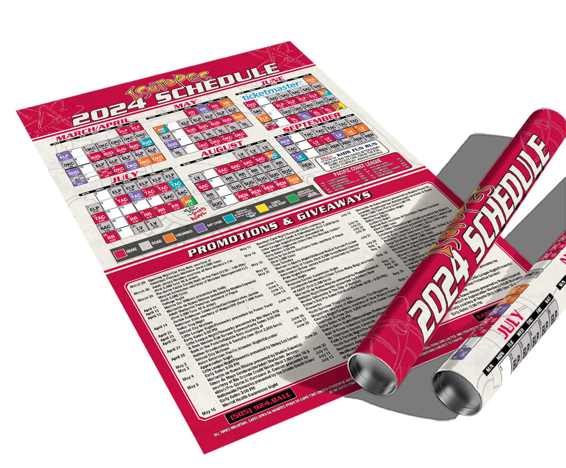 Schedule Poster