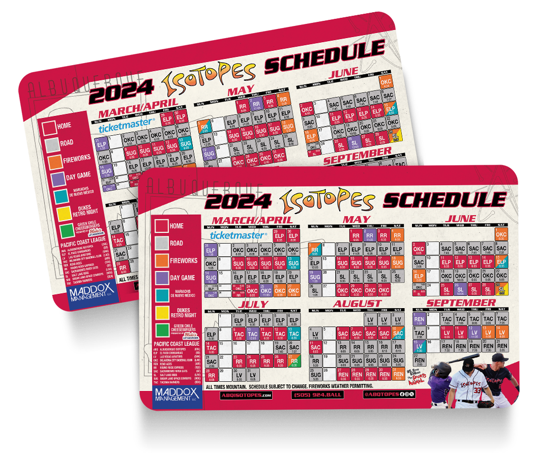 Magnet Schedule