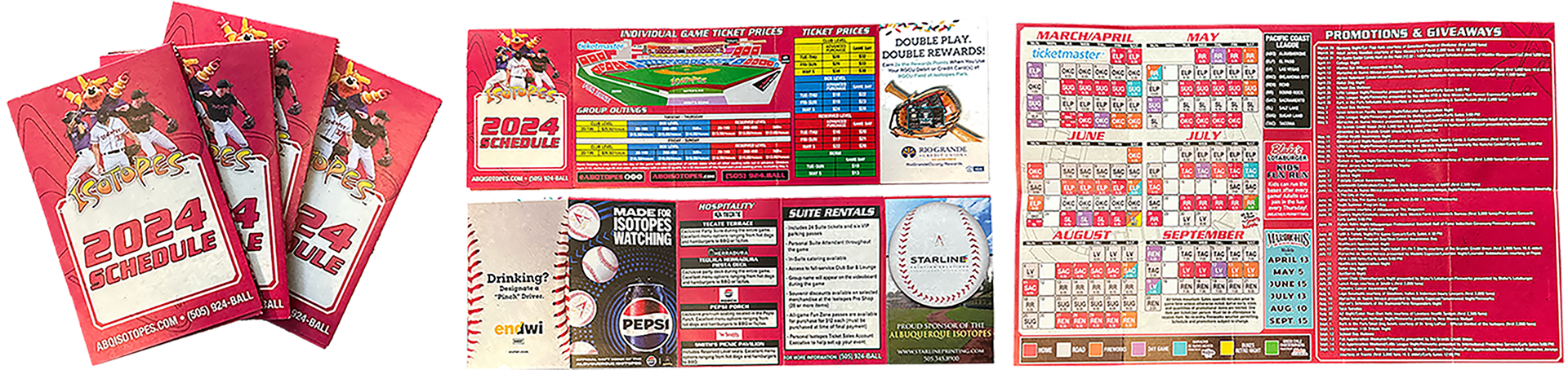 Pocket Schedule