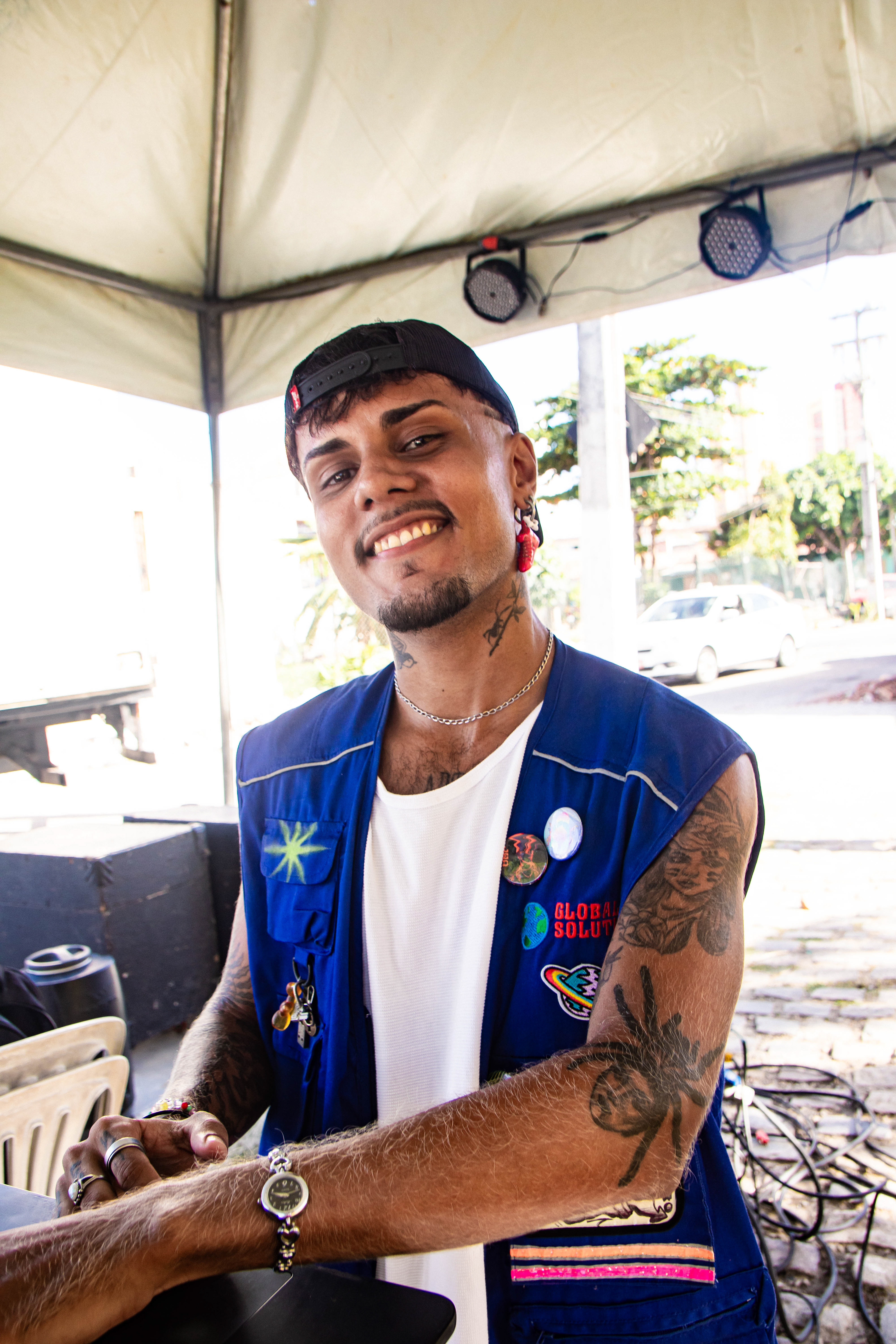 Led o DJ da nossa festa