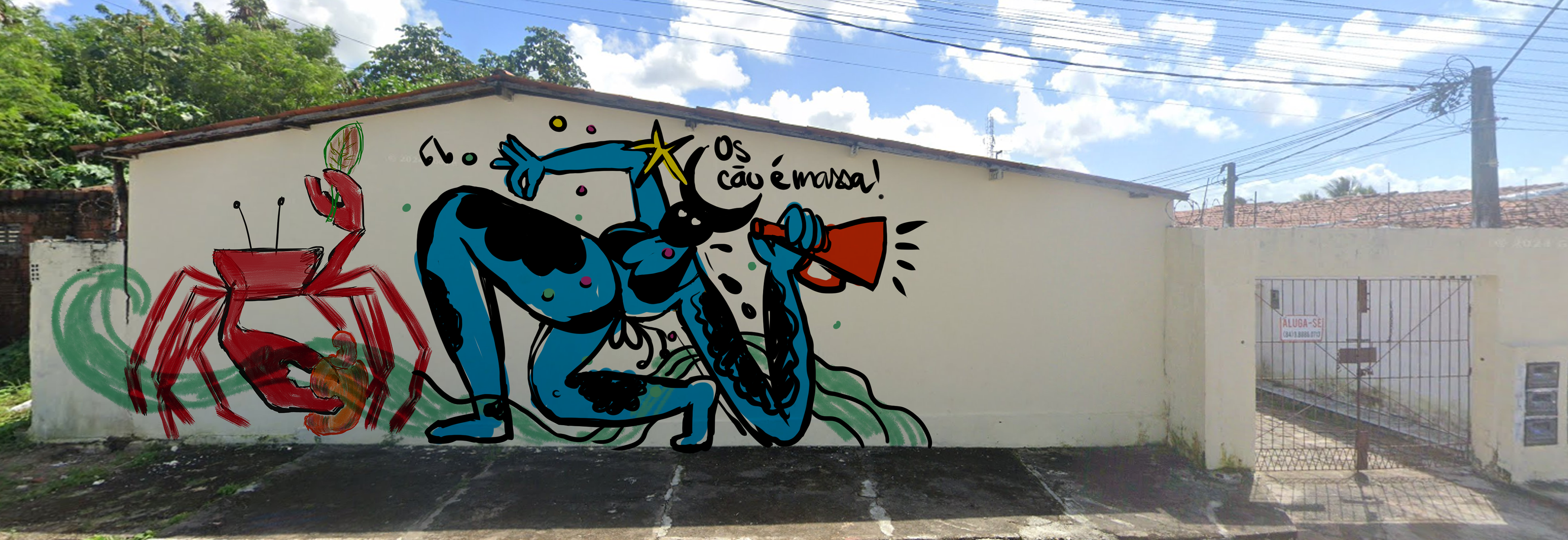 Esboços pra o trampo na rua