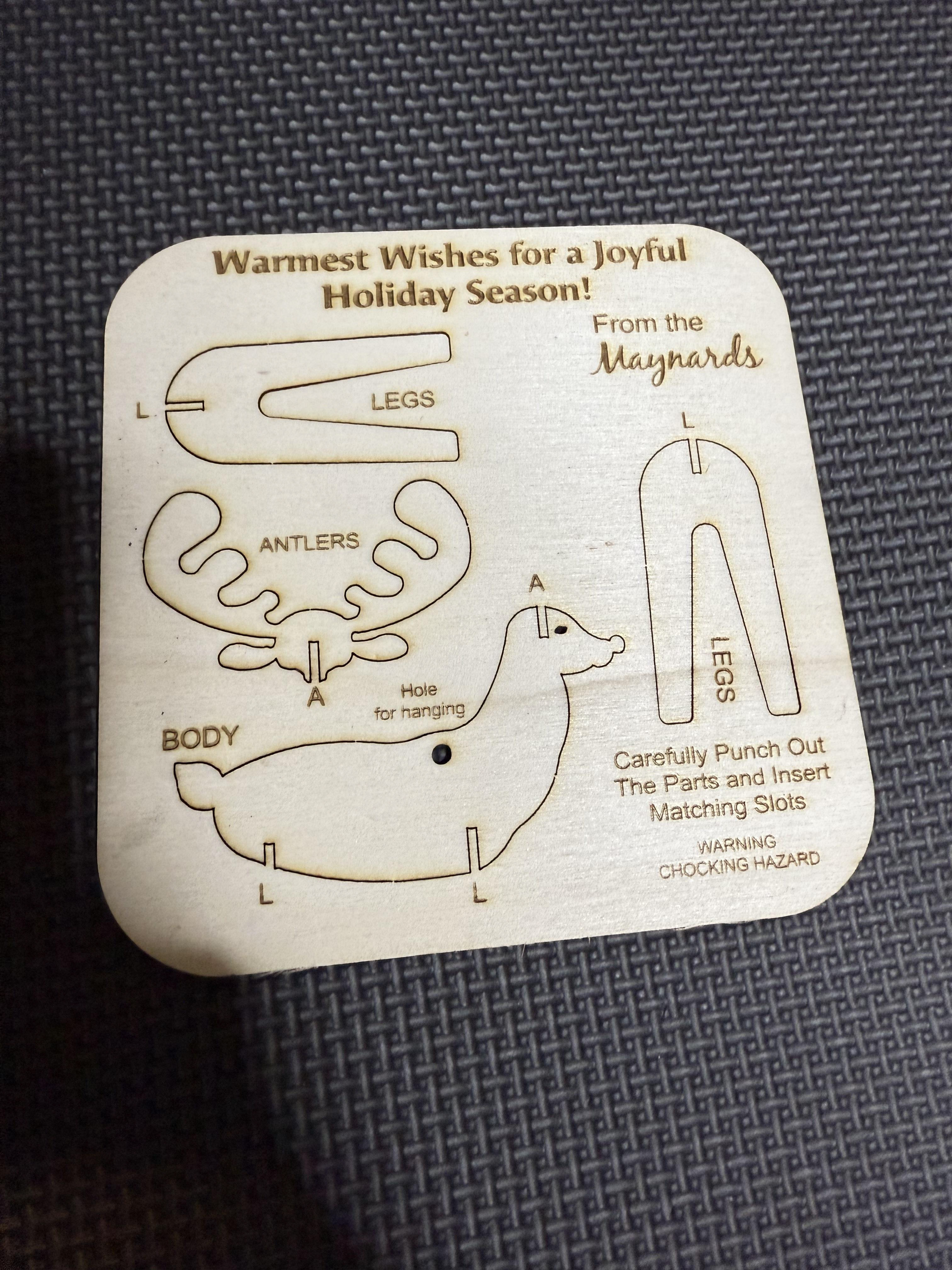 Pop-Out Ornament