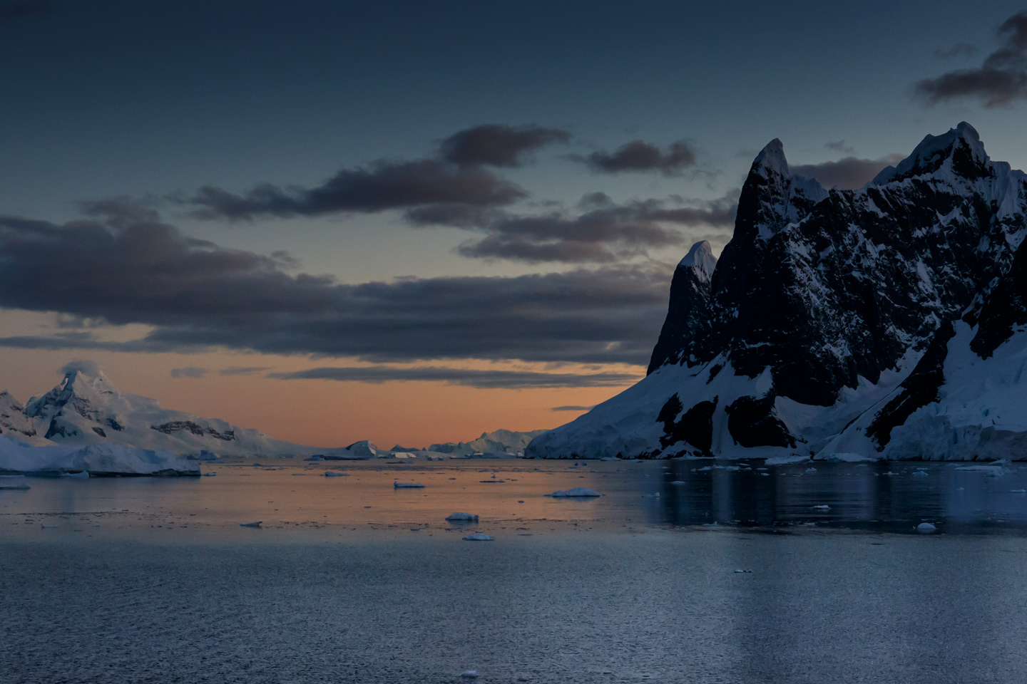 Waiting for the sun to appear