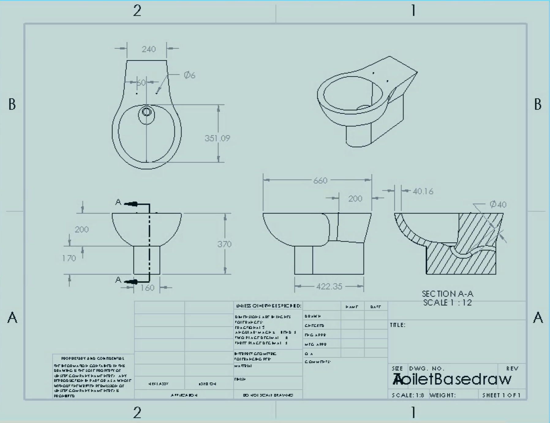 Assembly Dimensions