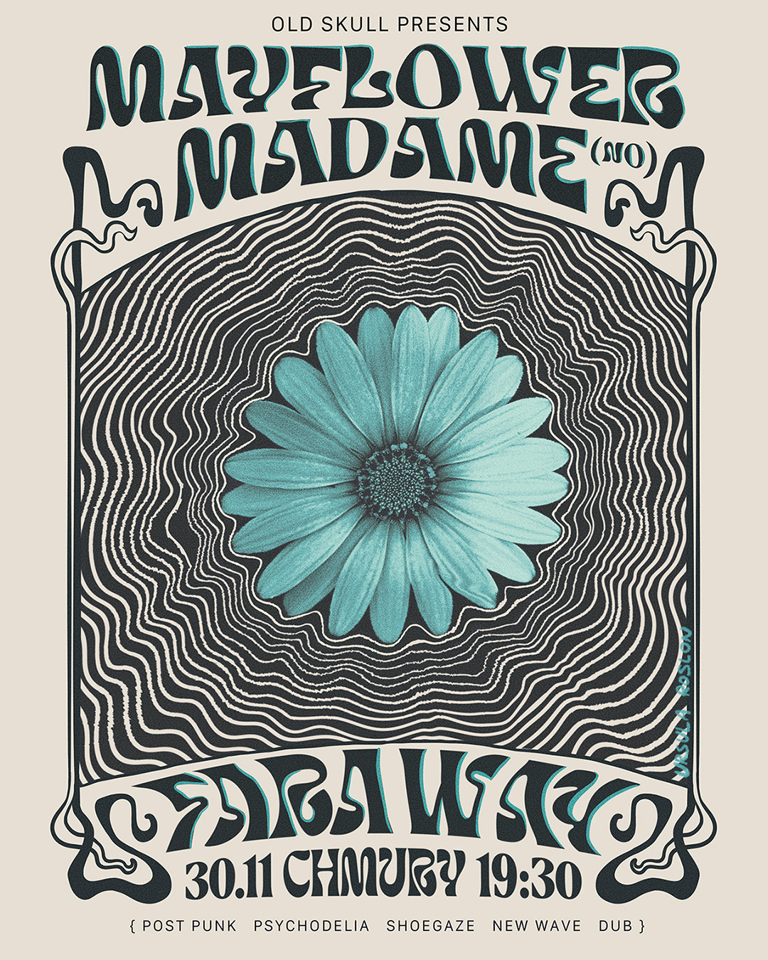 Mayflower Madame poster plakat oldskull psychodelic poster
