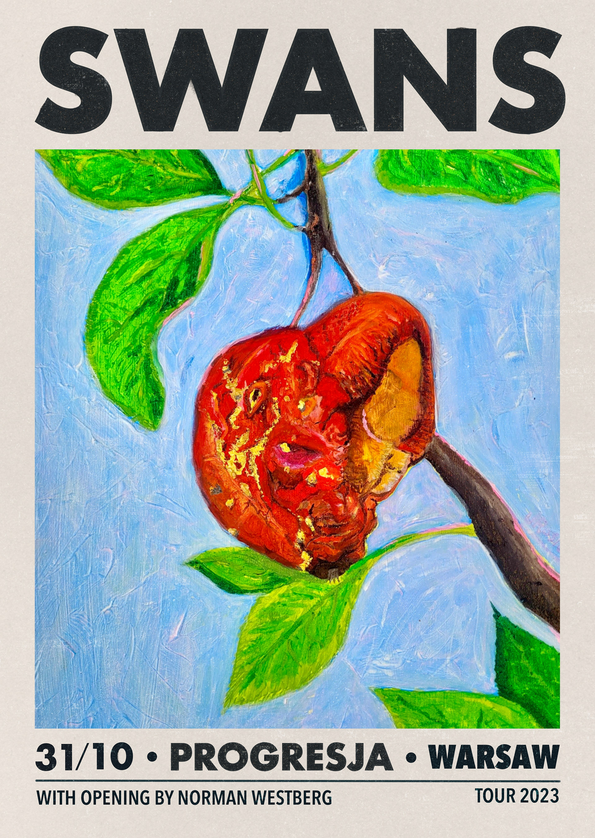swans (band) poster by Ursula Roslon