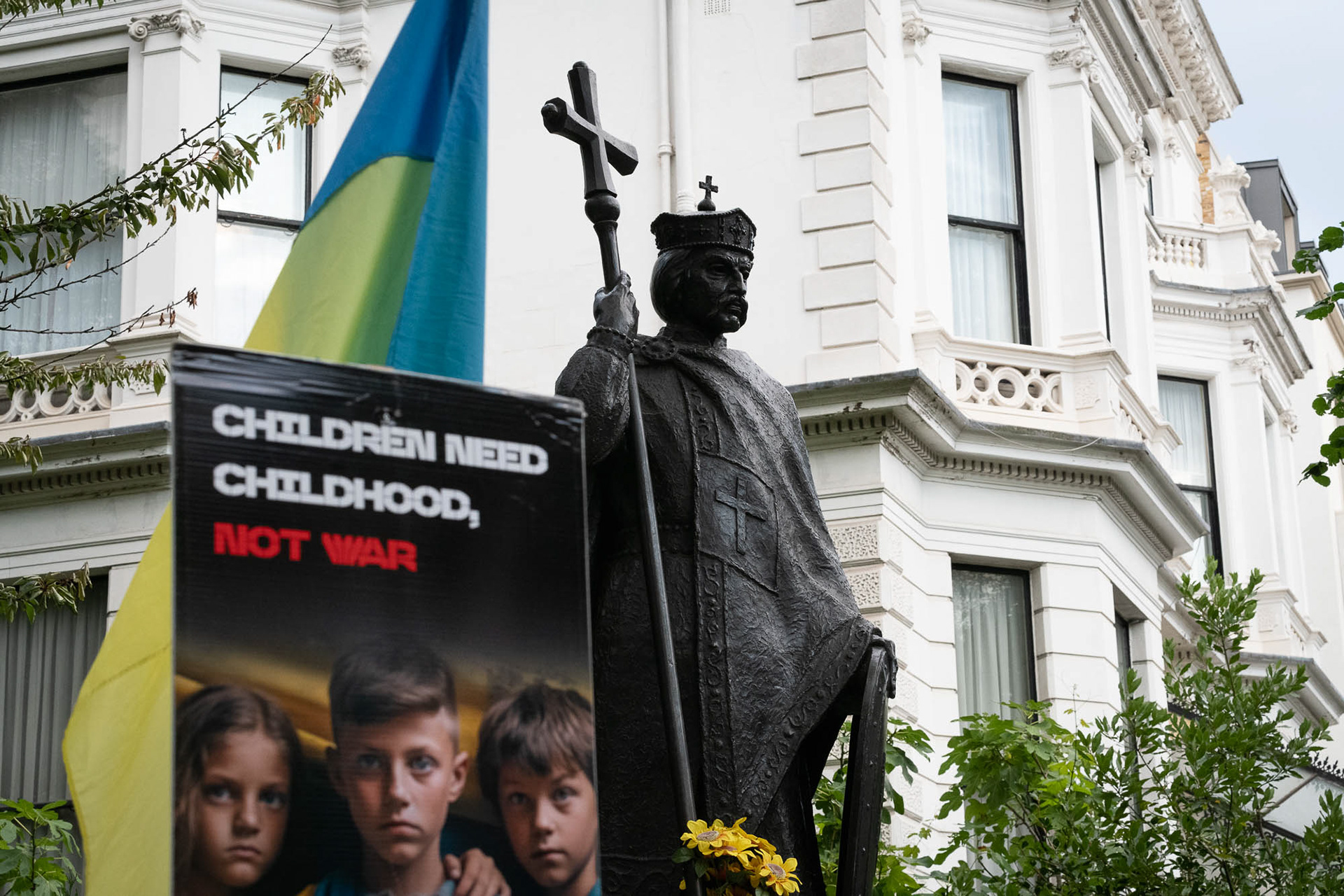 Ukraine Independence Day rally in London. © Ron Fassbender