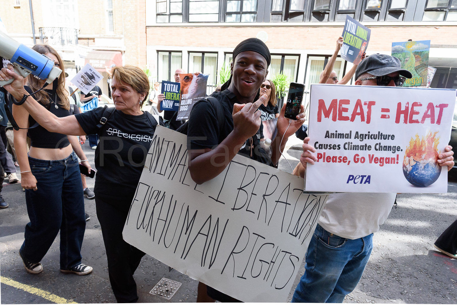 National Animal Rights March © Ron Fassbender