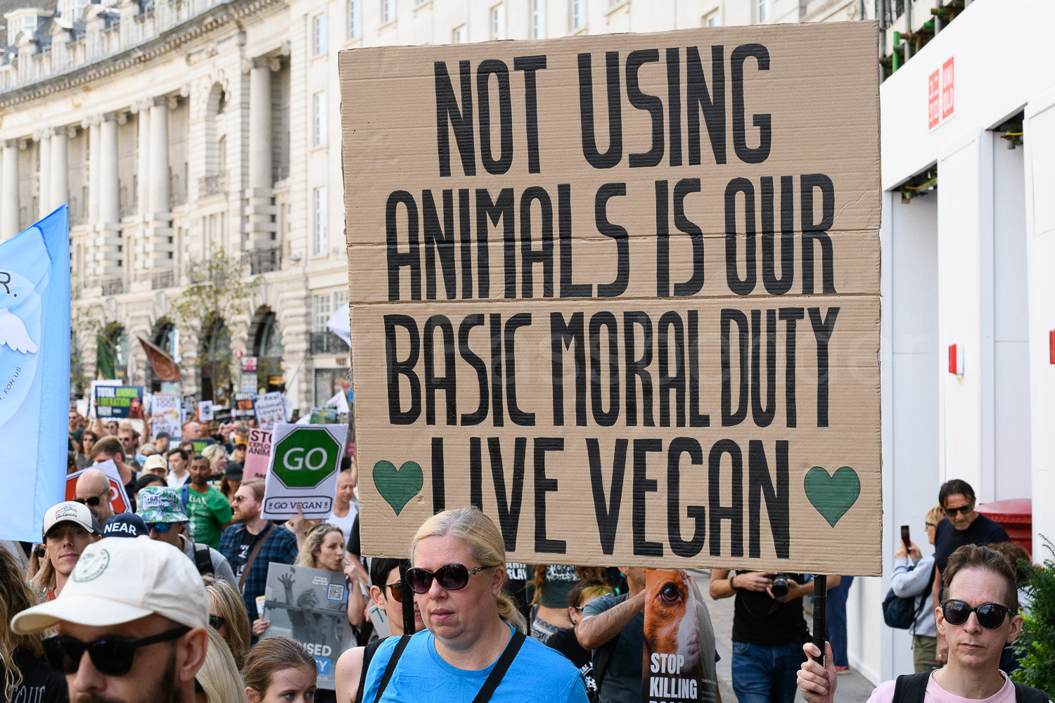 National Animal Rights March © Ron Fassbender