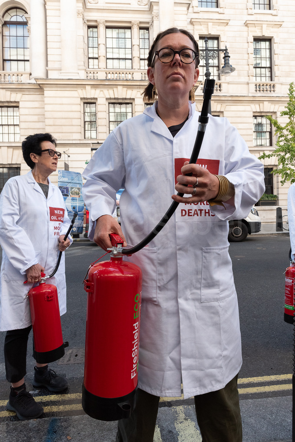 Scientists on Survival, DESNZ protest © Ron Fassbender