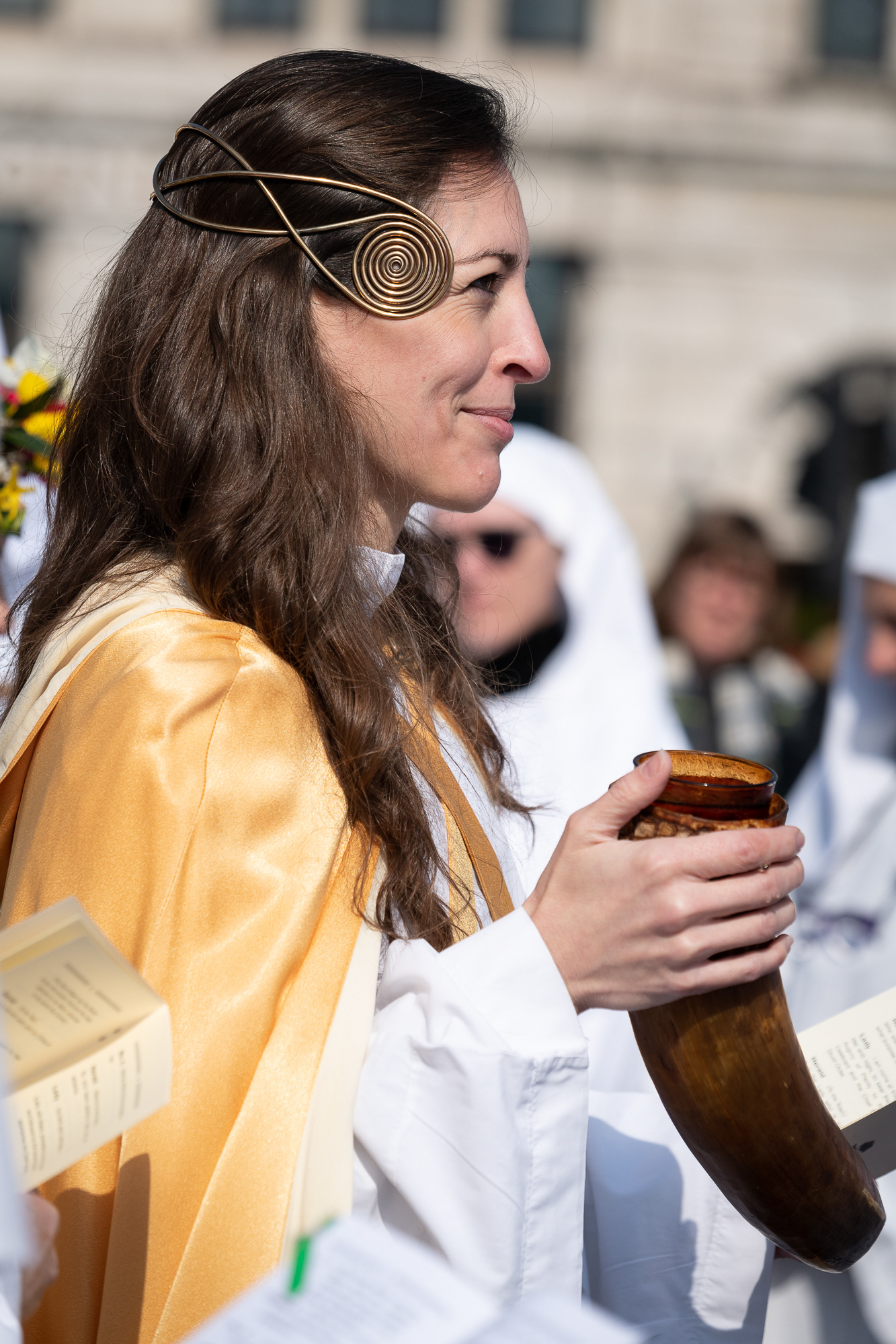 Druids Spring Equinox ceremony, London, 20/3/22. Image 005 © Ron Fassbender