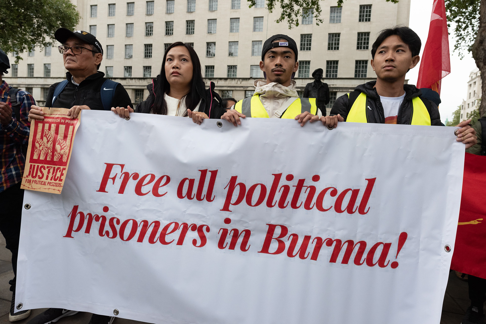 Myanmar democracy rally © Ron Fassbender