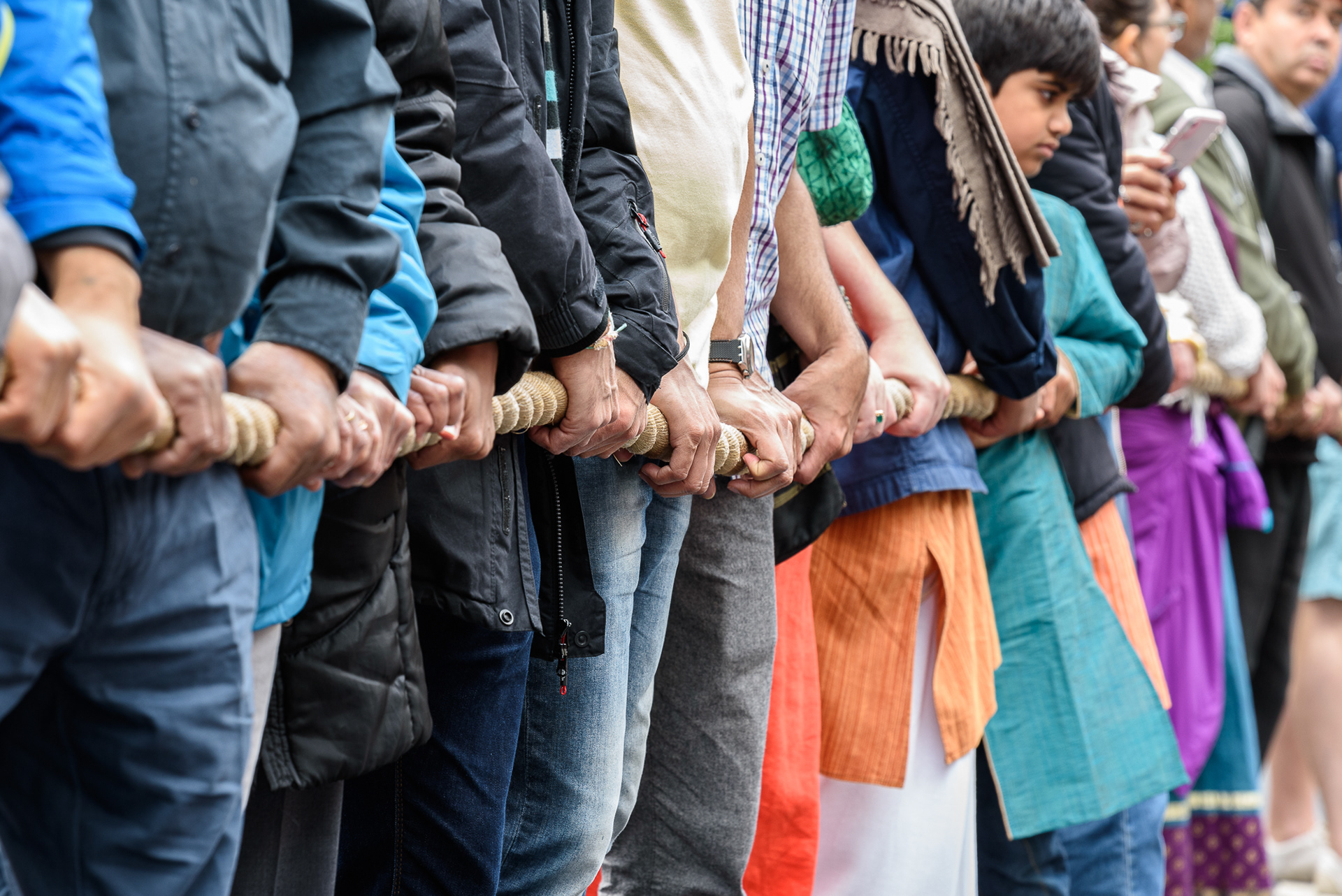 Ratha Yatra parade, London, UK. © Ron Fassbender