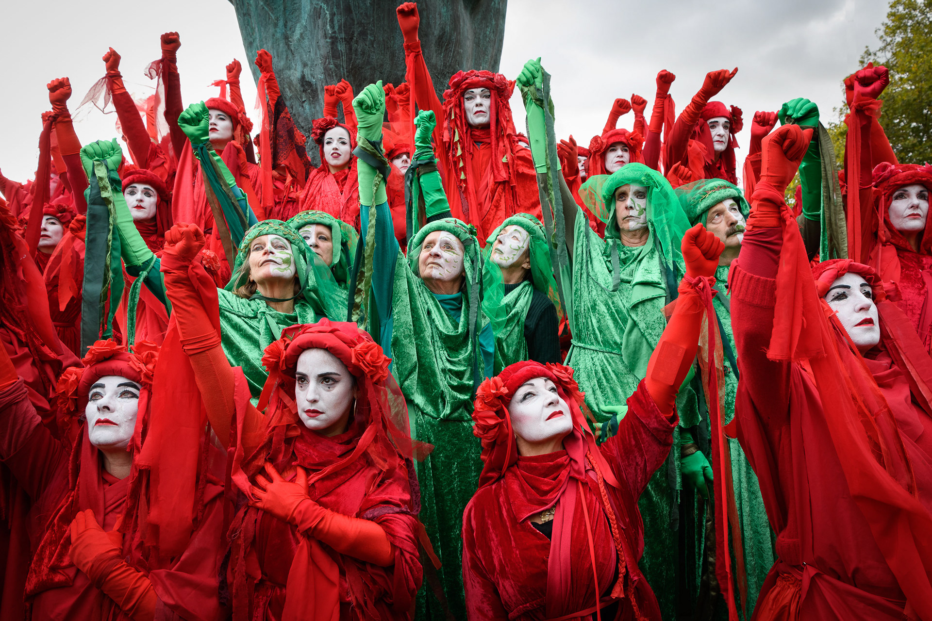 Red Rebel Brigade image gallery