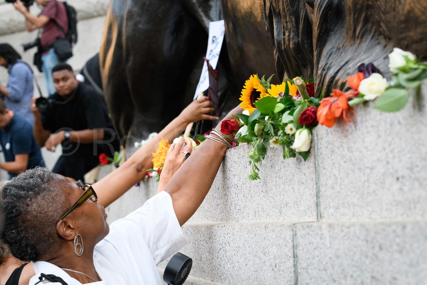 London vigil for Jason Arday © Ron Fassbender