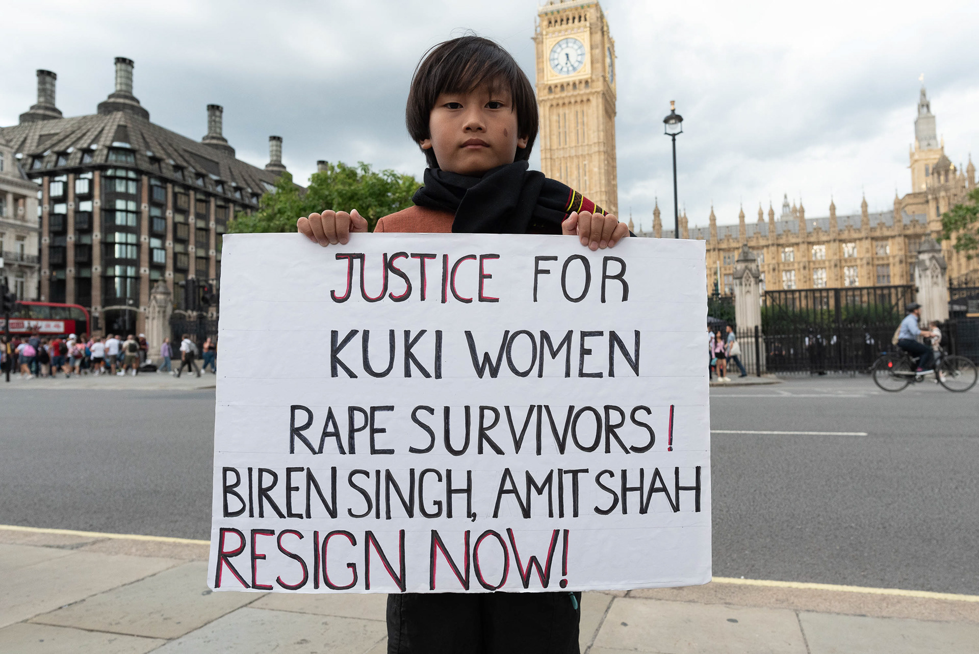 Stop The Manipur Killings demo © Ron Fassbender