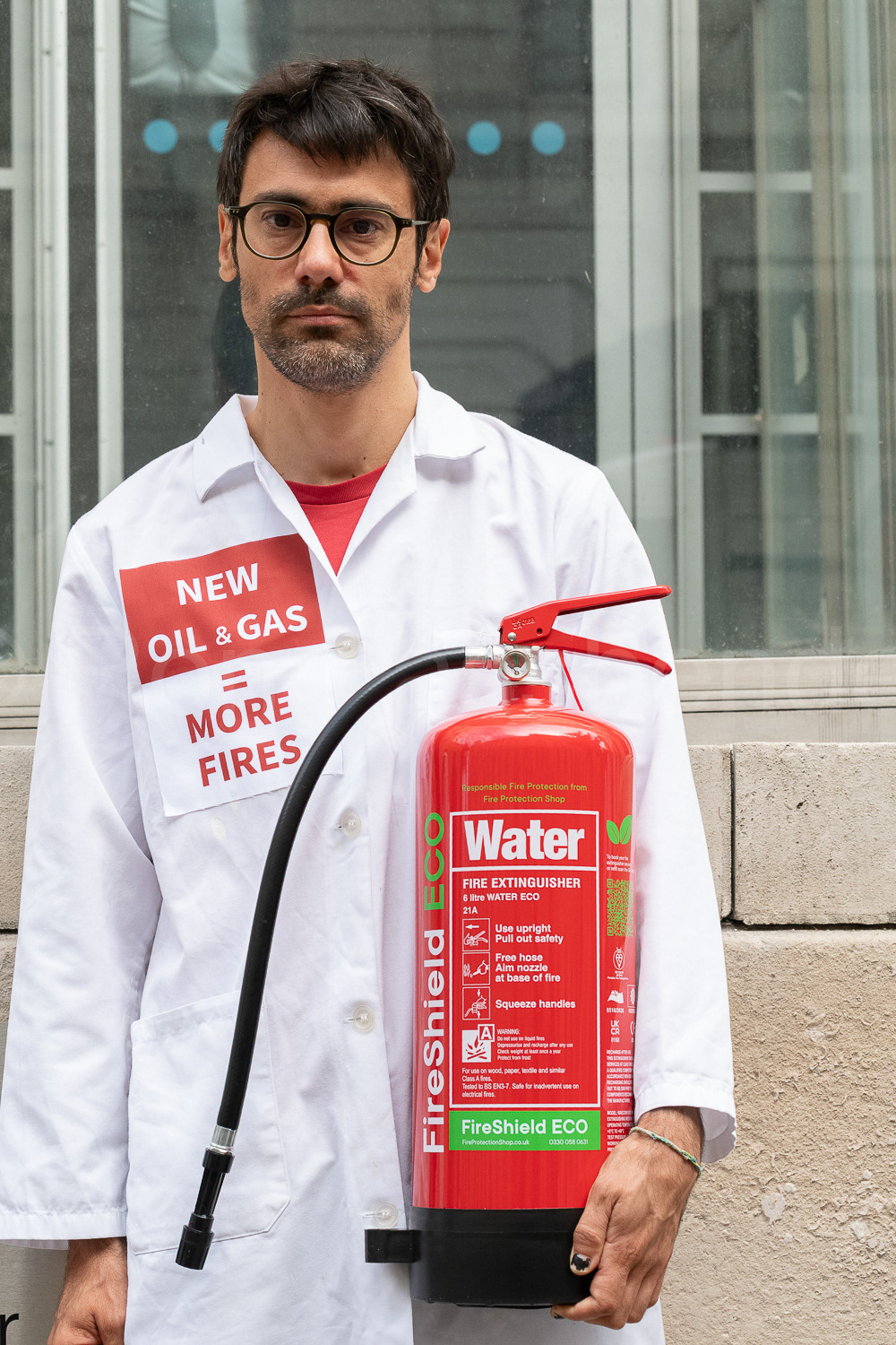 Scientists on Survival, DESNZ protest © Ron Fassbender