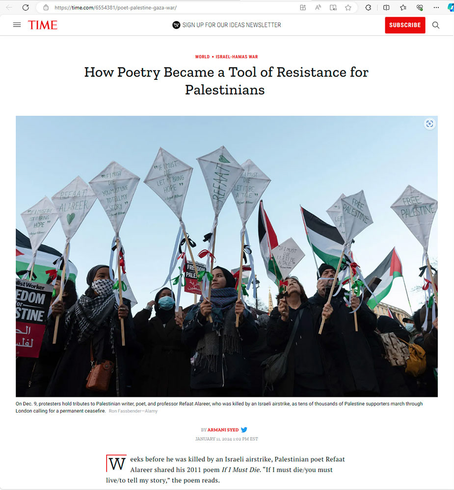 Time Magazine 11 Jan 2024