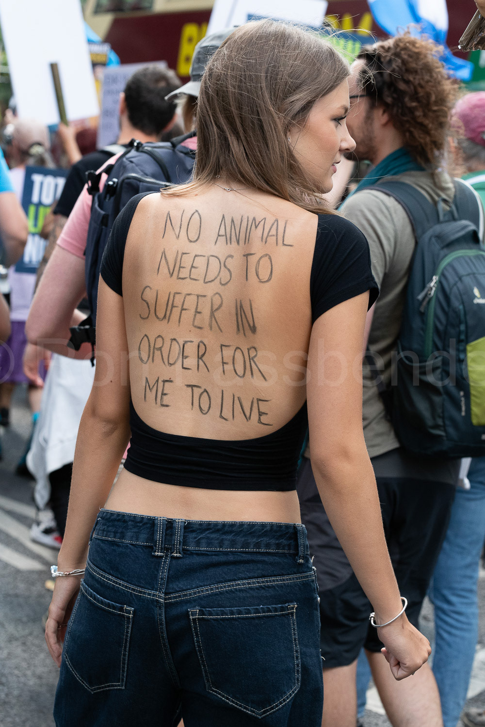 National Animal Rights March © Ron Fassbender