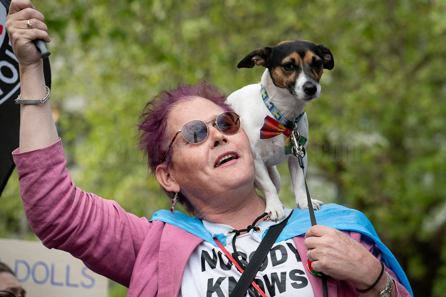 Trans rights activist  Sarah Jane Baker © Ron Fassbender