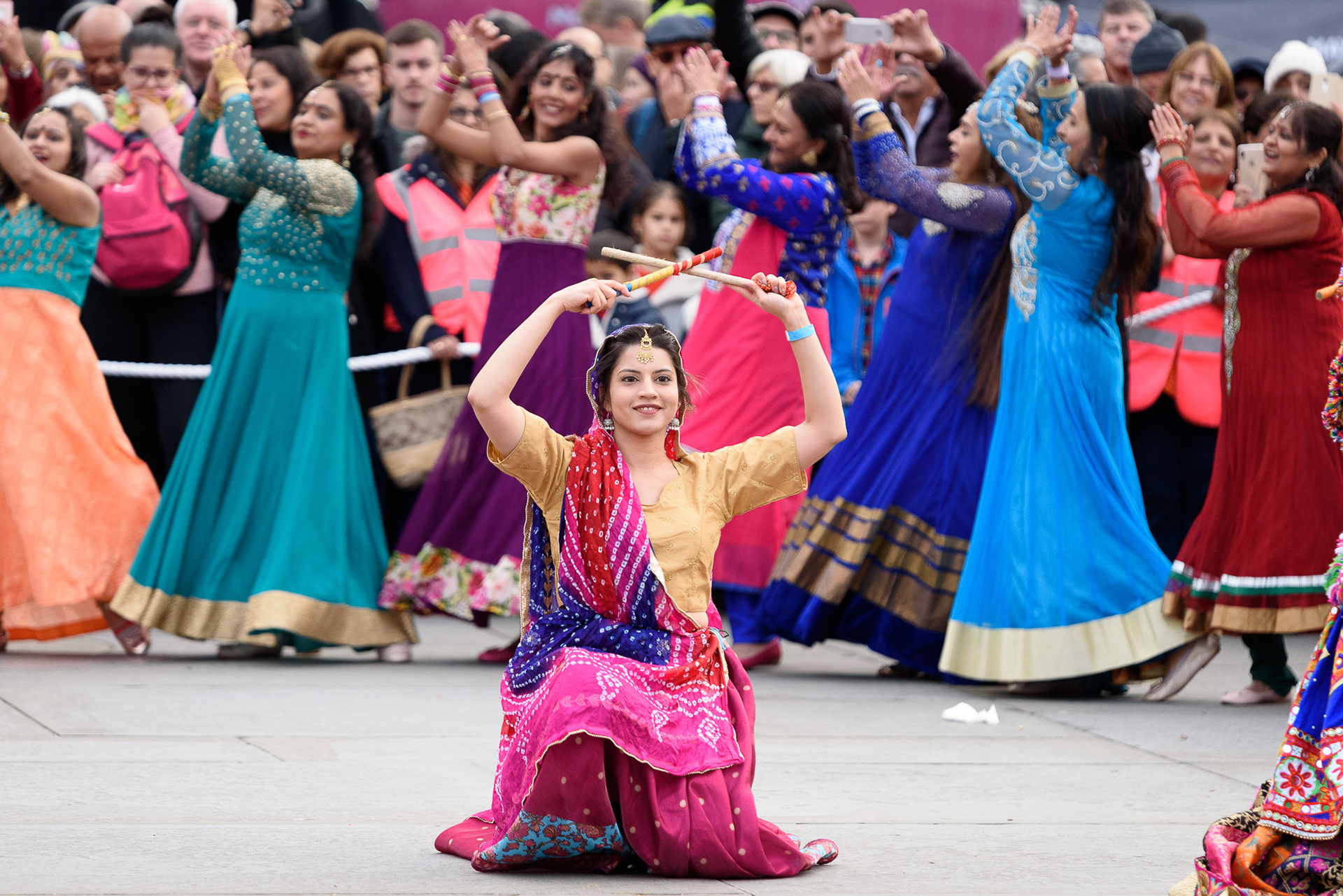 Diwali celebration, London, UK. Image 012. © Ron Fassbender