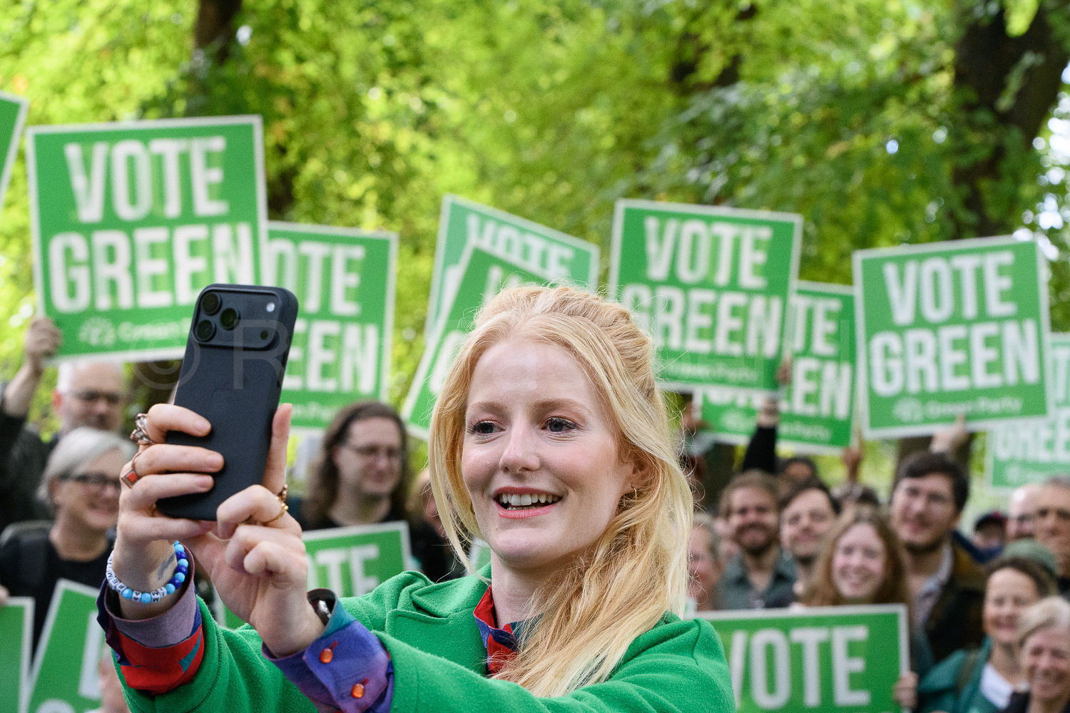 Hannah Spencer MP  © Ron Fassbender