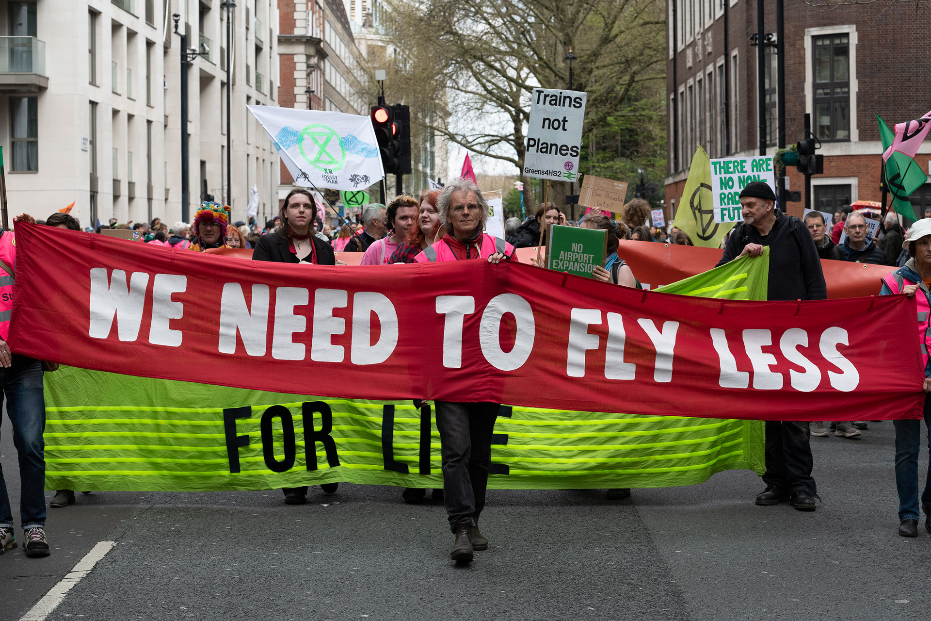 We Need To Fly Less © Ron Fassbender