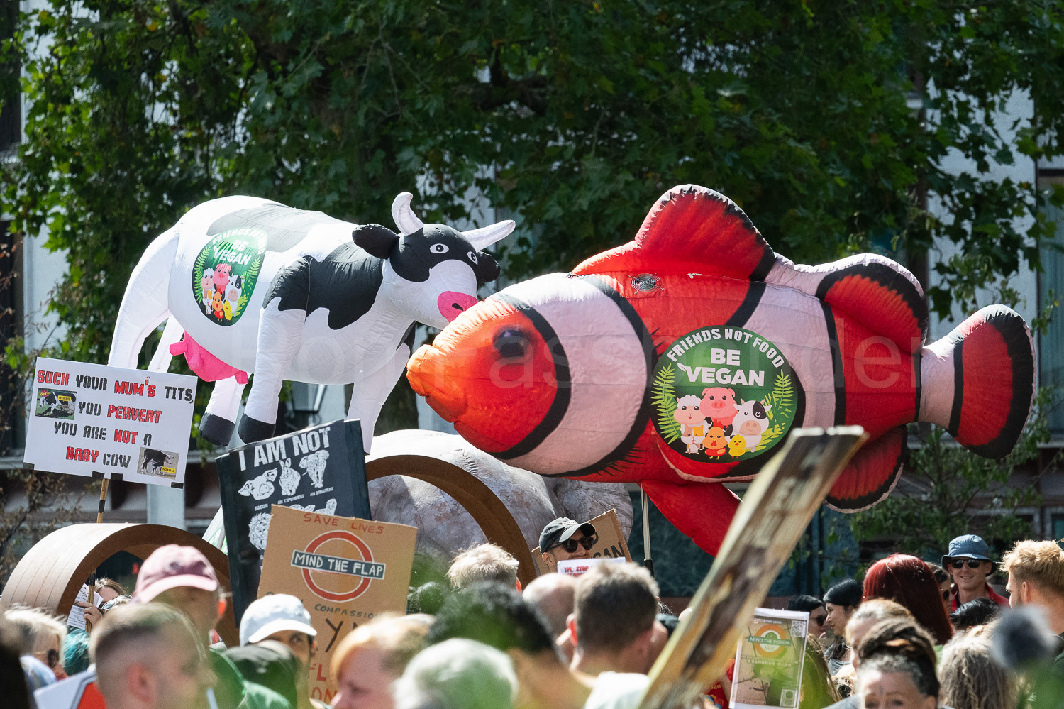 National Animal Rights March © Ron Fassbender