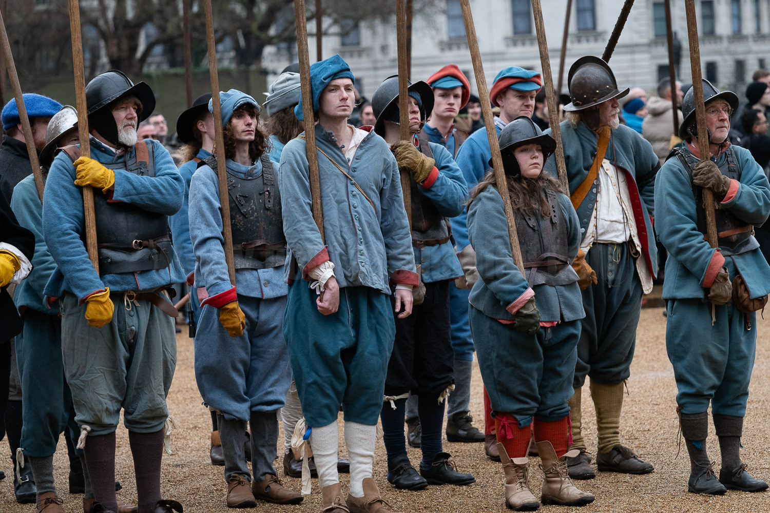 Pikemen in Horse Guards Parade © Ron Fassbender