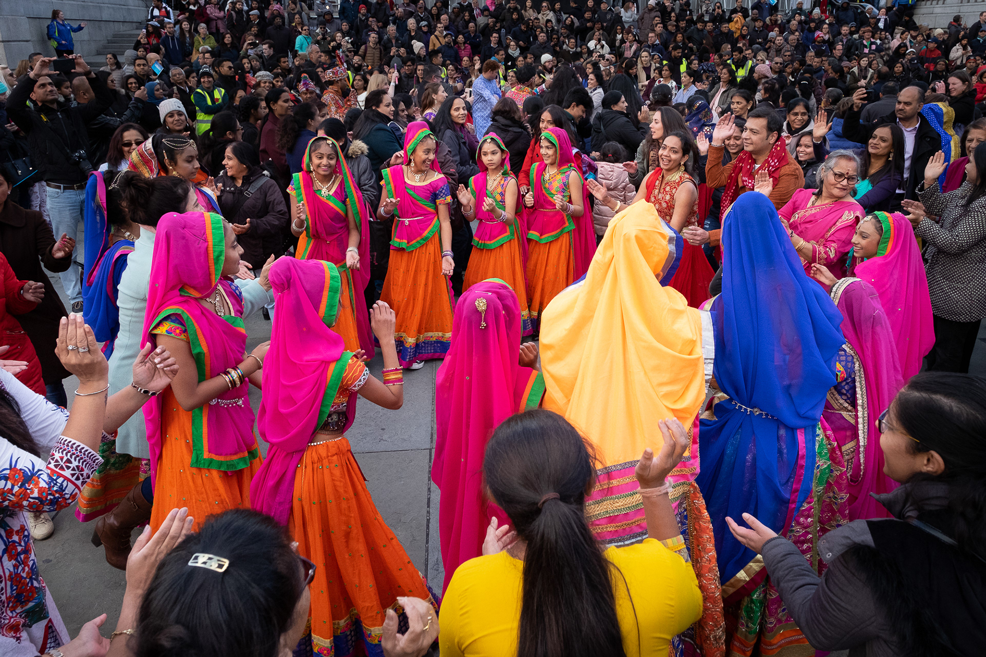Diwali celebration, London, UK. Image 007. © Ron Fassbender