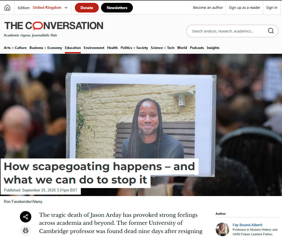 The Conversation 25 Sept 2026