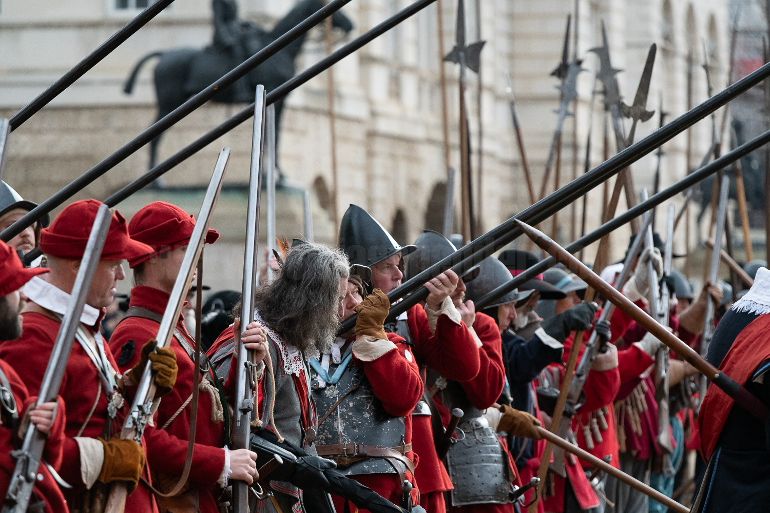 Pikemen in Horse Guards Parade © Ron Fassbender