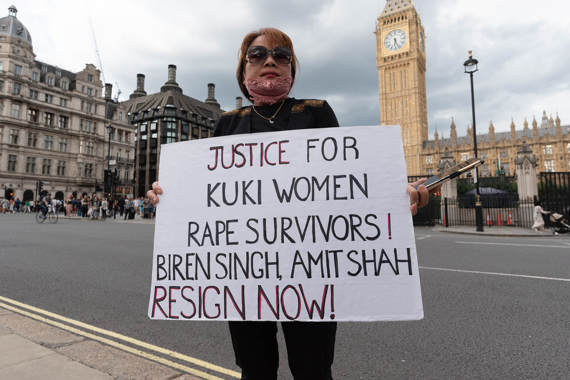Stop The Manipur Killings demo © Ron Fassbender
