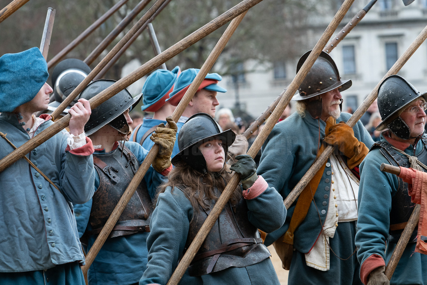 Pikemen in Horse Guards Parade © Ron Fassbender