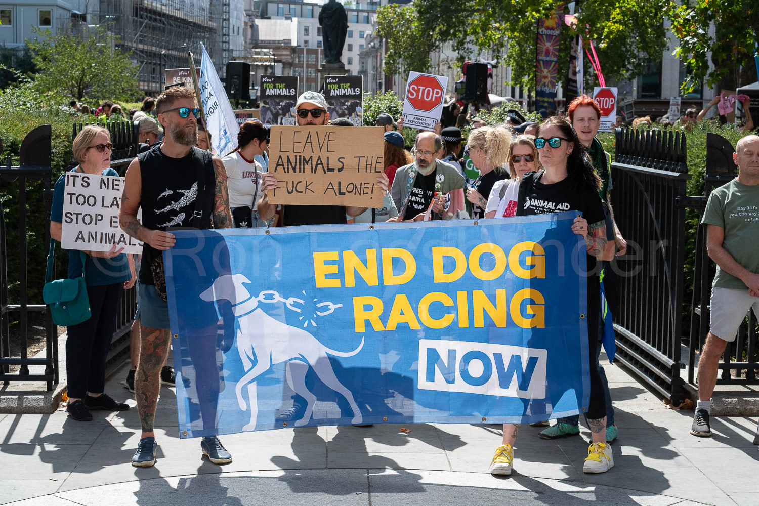 National Animal Rights March © Ron Fassbender