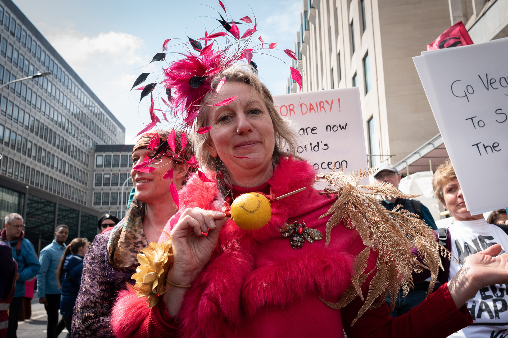 Gail Bradbrook, co-founder of Extinction Rebellion © Ron Fassbender