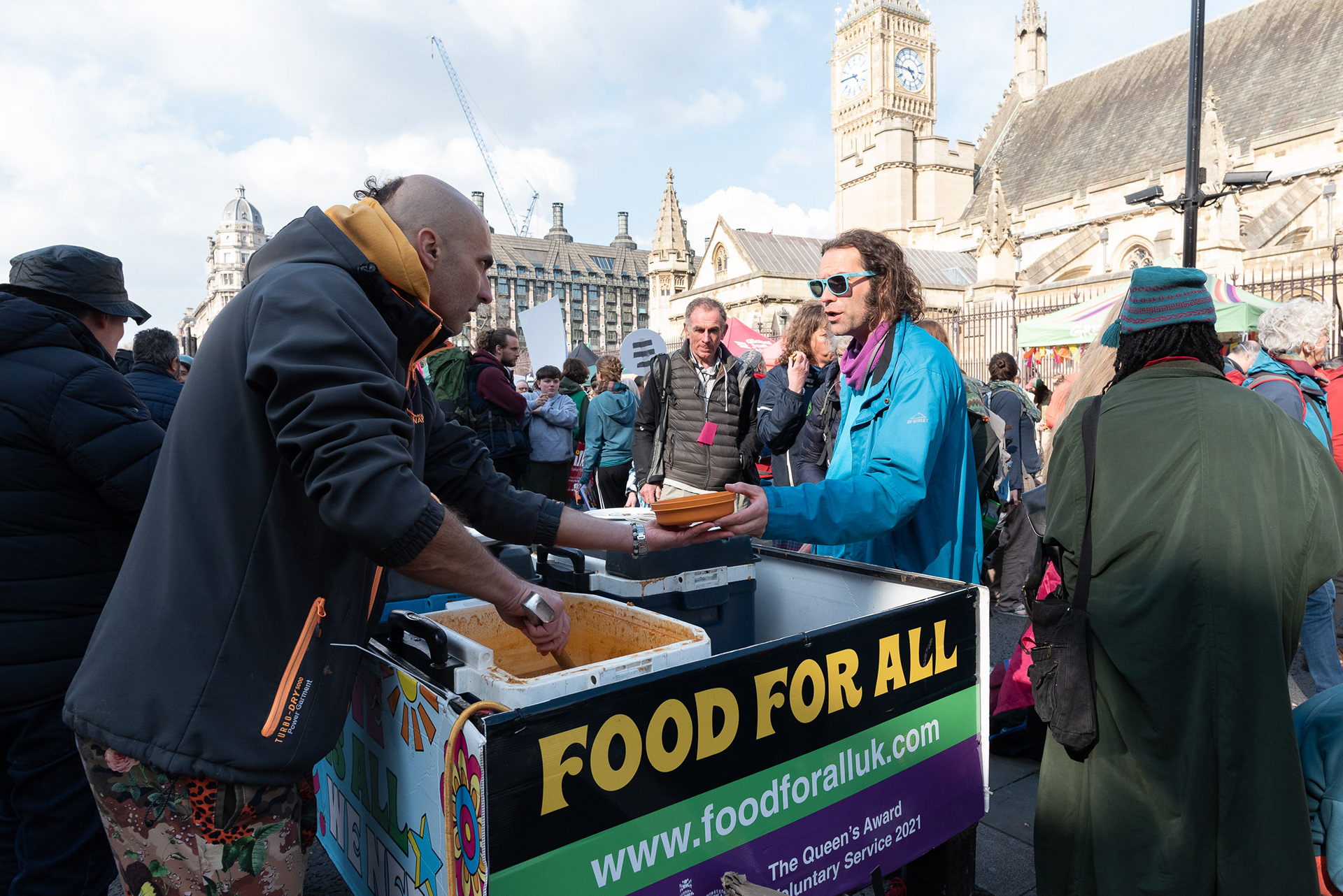 Free food © Ron Fassbender
