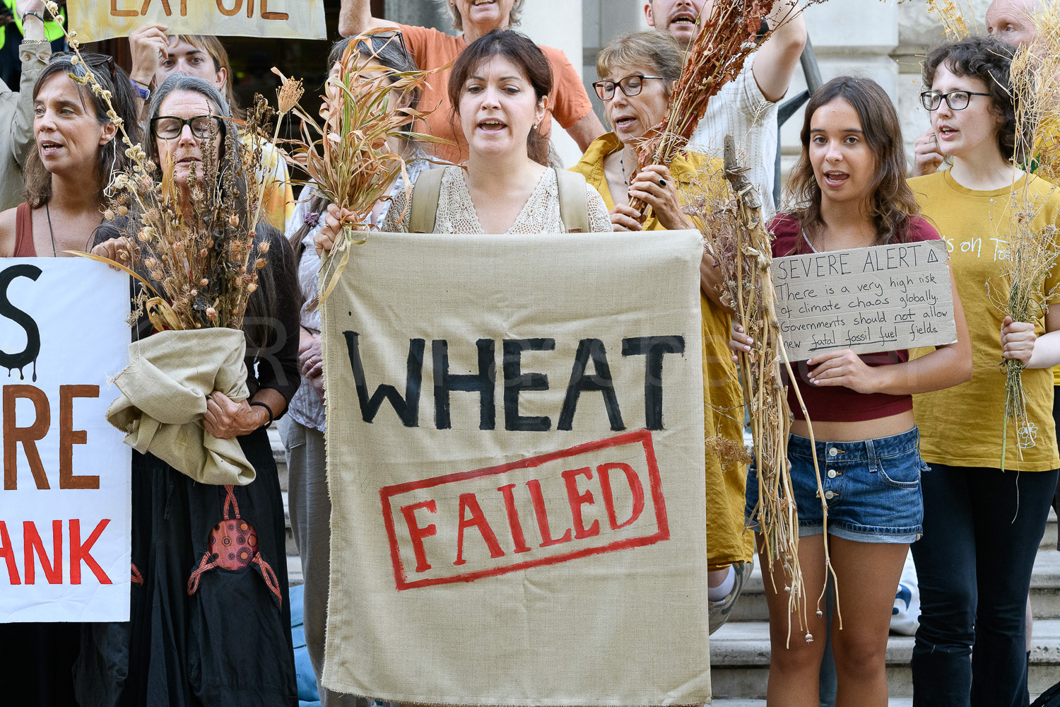 Stop Rosebank protest © Ron Fassbender