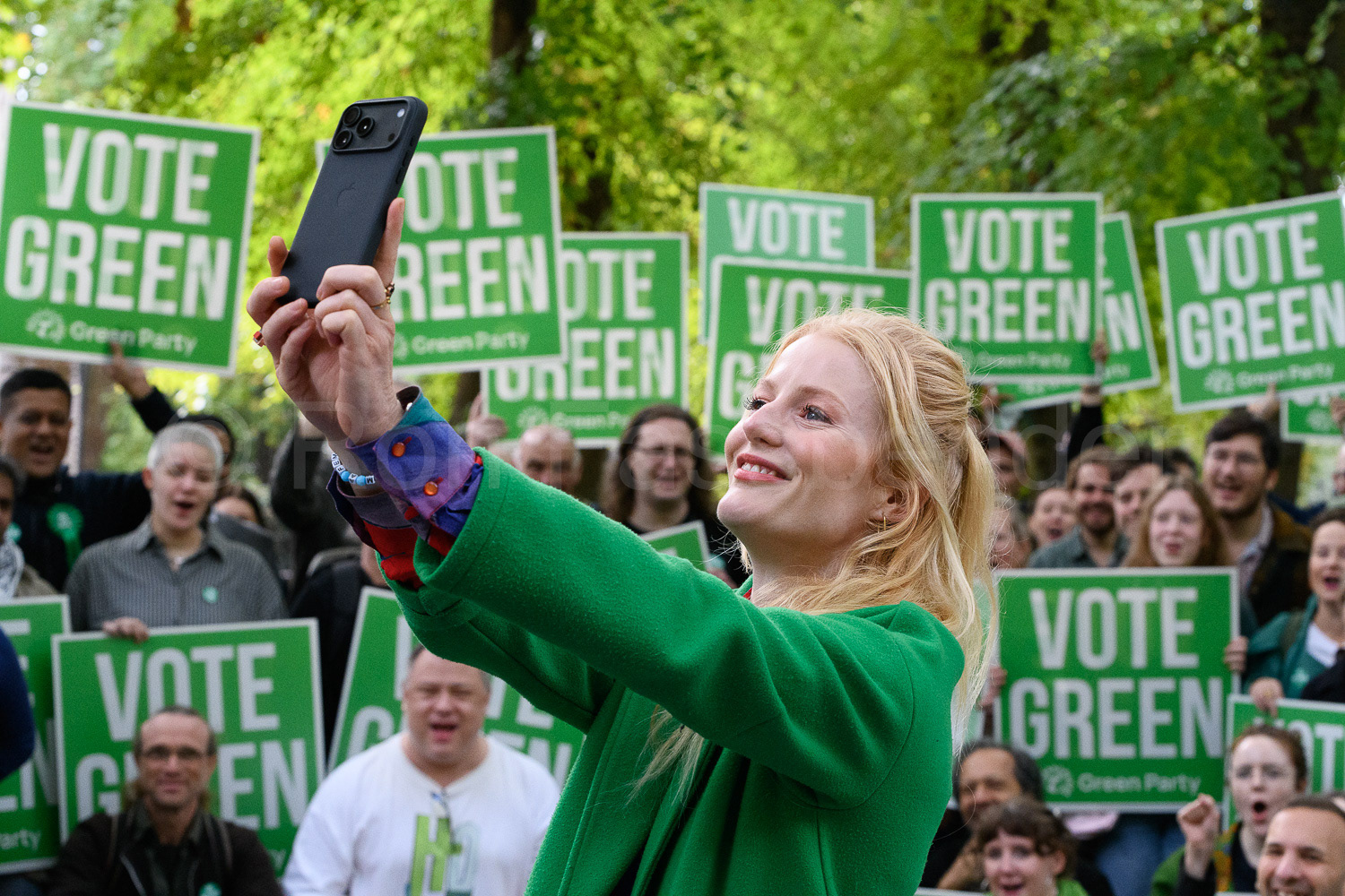 Hannah Spencer MP  © Ron Fassbender