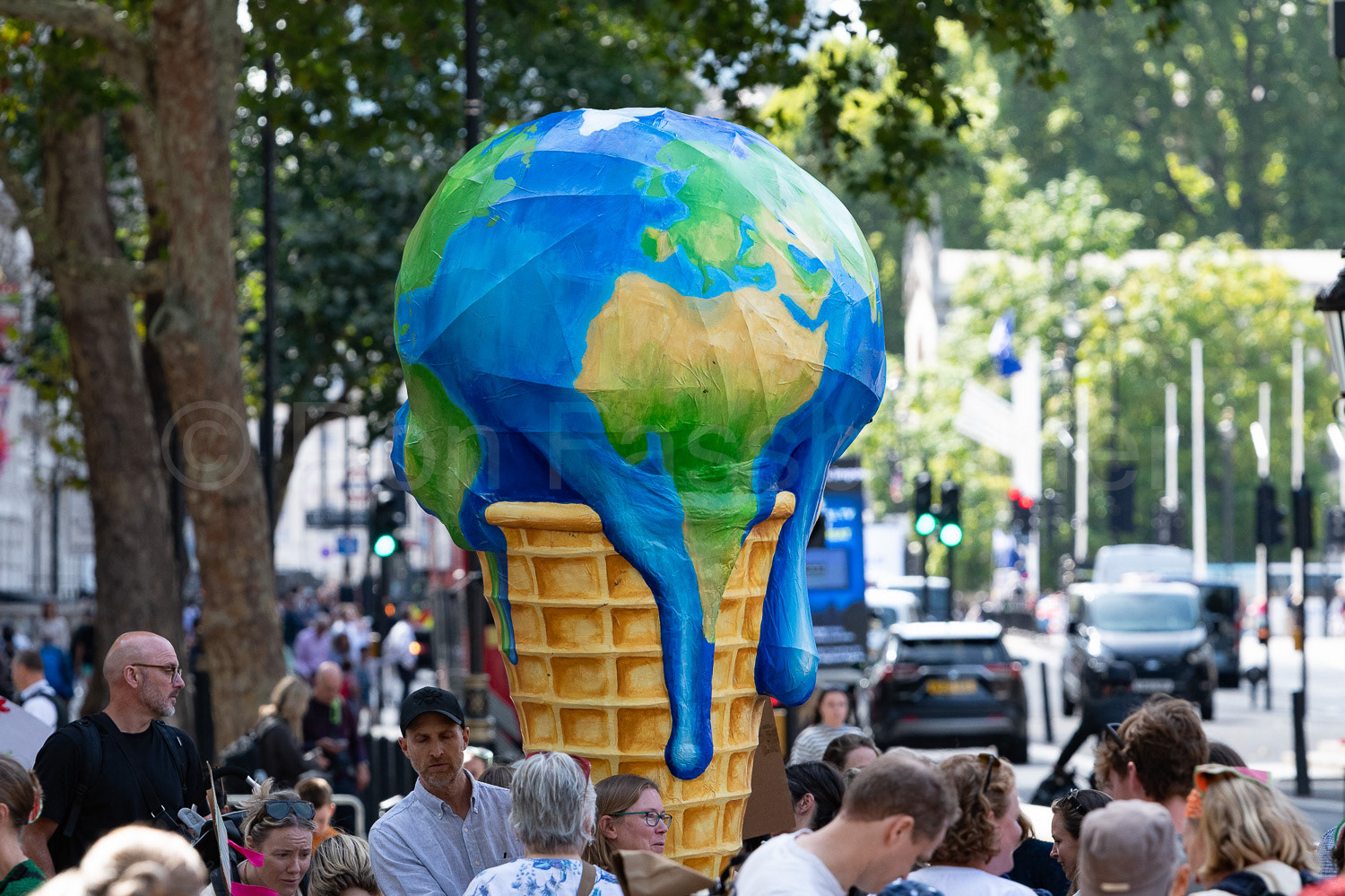 Mothers Rise Up Whitehall climate protest © Ron Fassbender