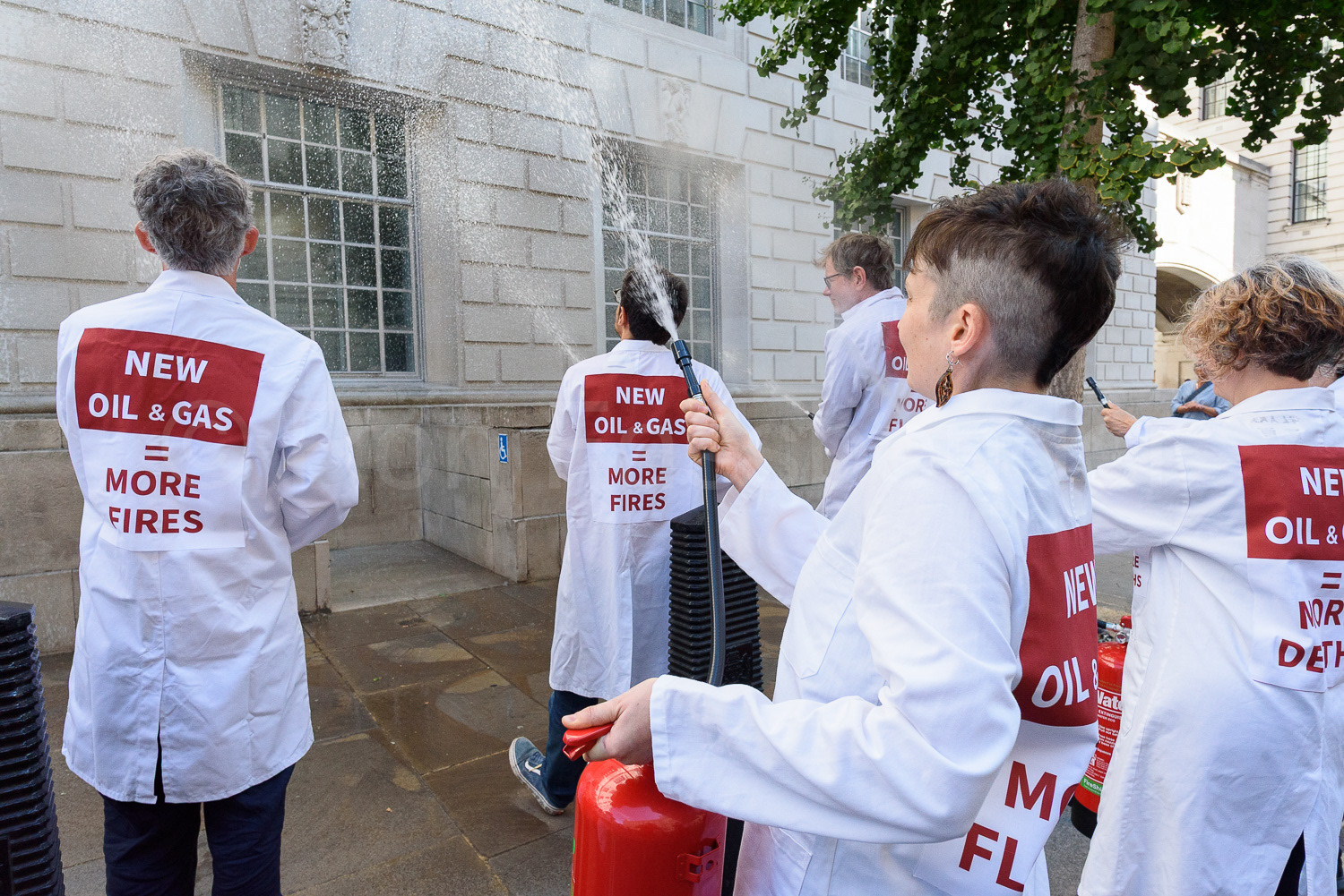 Scientists on Survival, DESNZ protest © Ron Fassbender