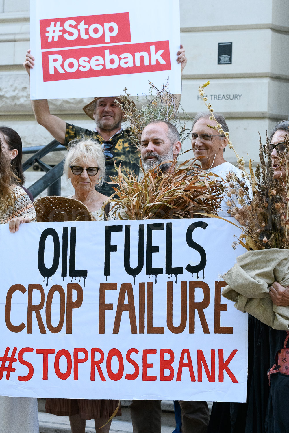 Stop Rosebank protest © Ron Fassbender