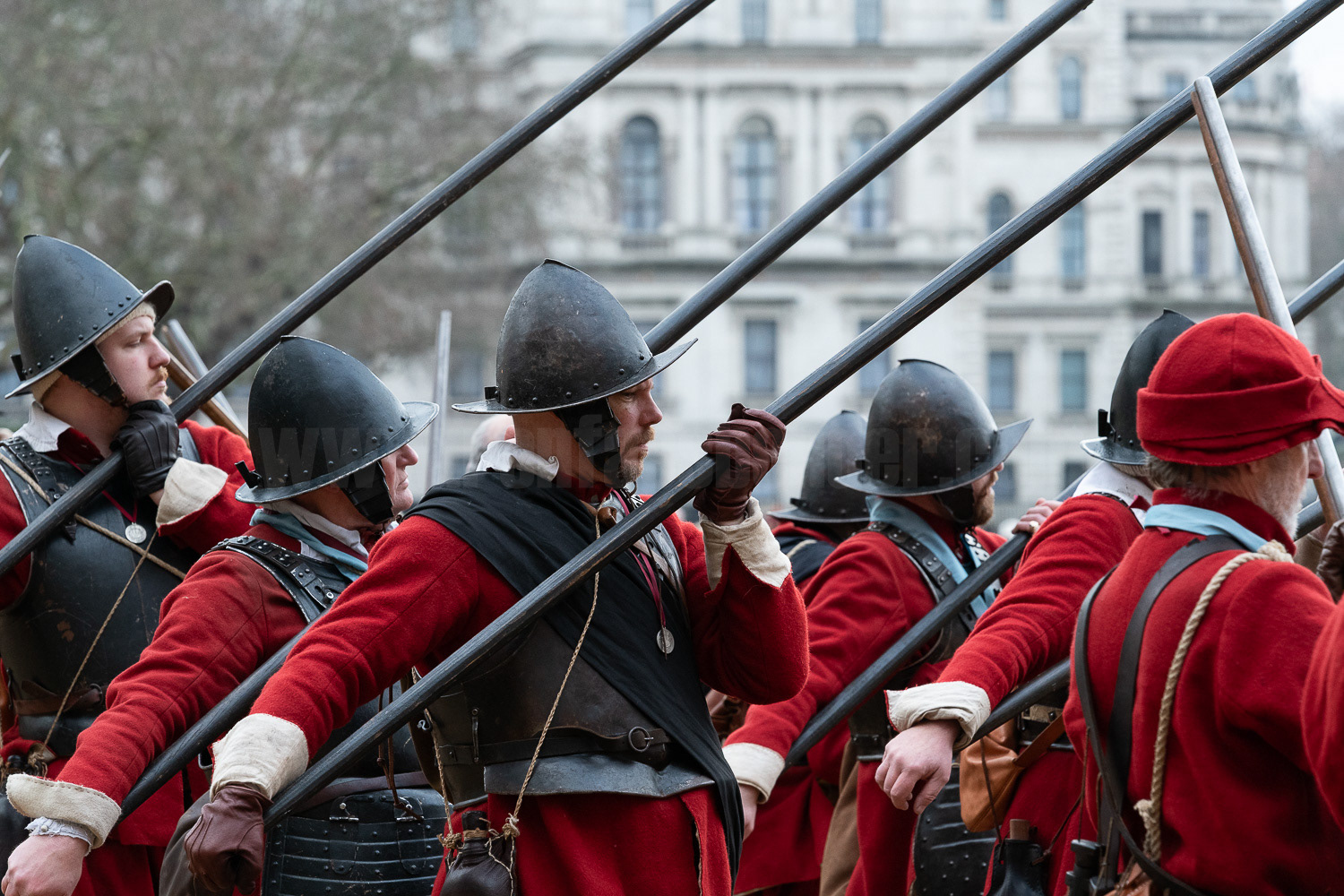 Pikemen in Horse Guards Parade © Ron Fassbender