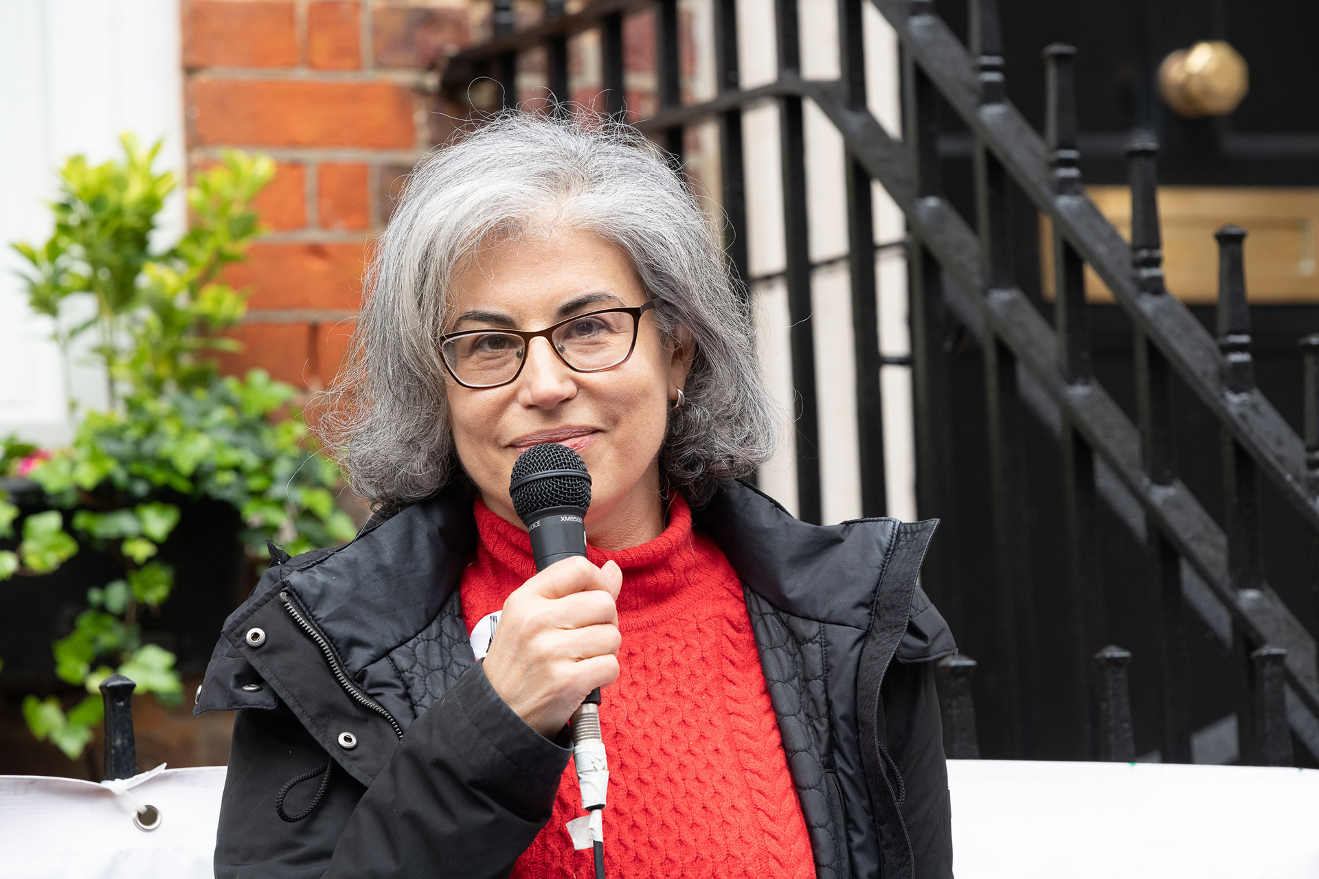 Natasha Walter, writer & activist in Tufton Street © Ron Fassbender