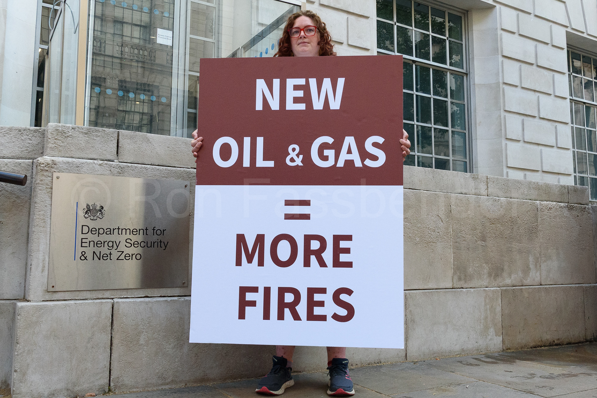 Scientists on Survival, DESNZ protest © Ron Fassbender