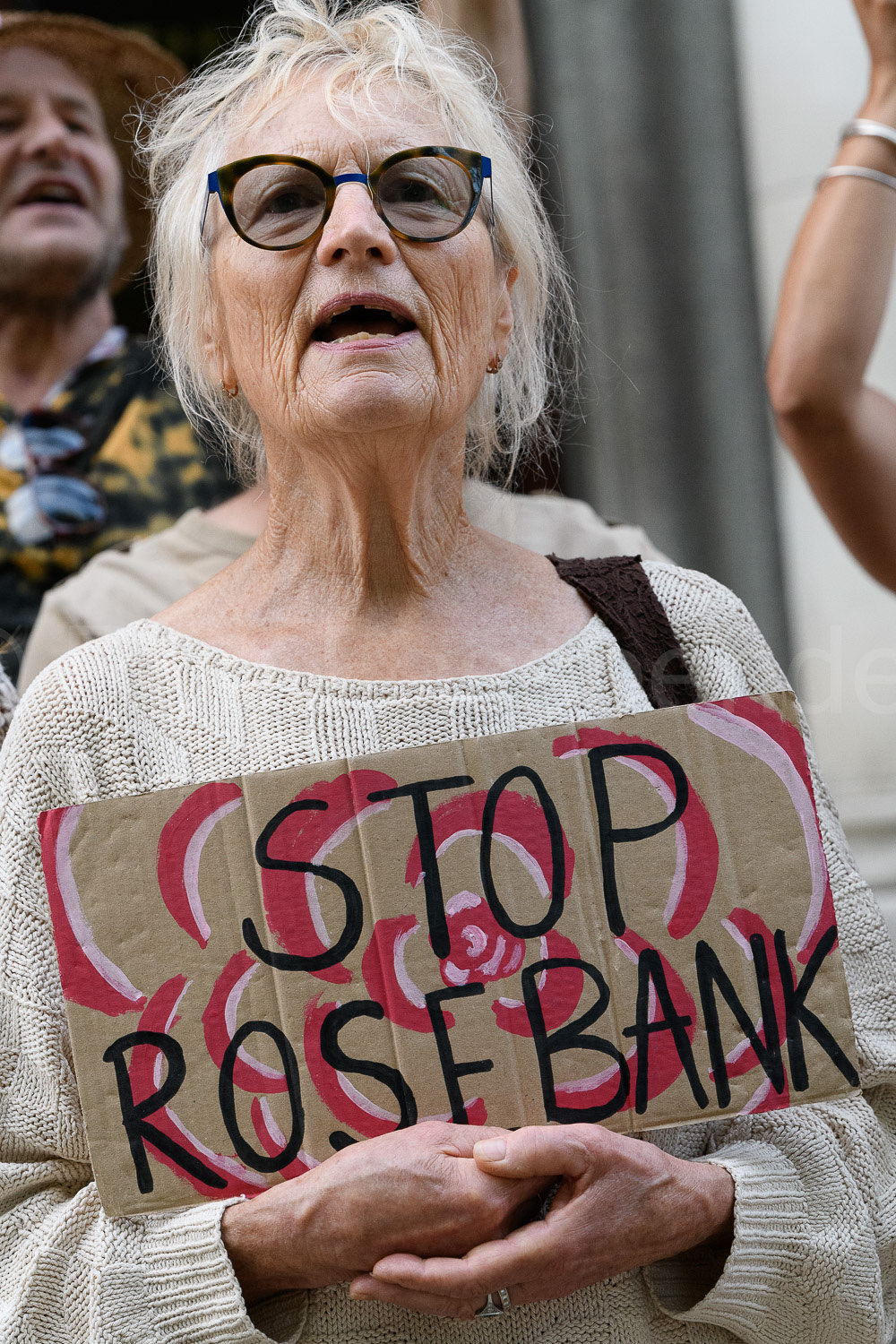 Stop Rosebank protest © Ron Fassbender