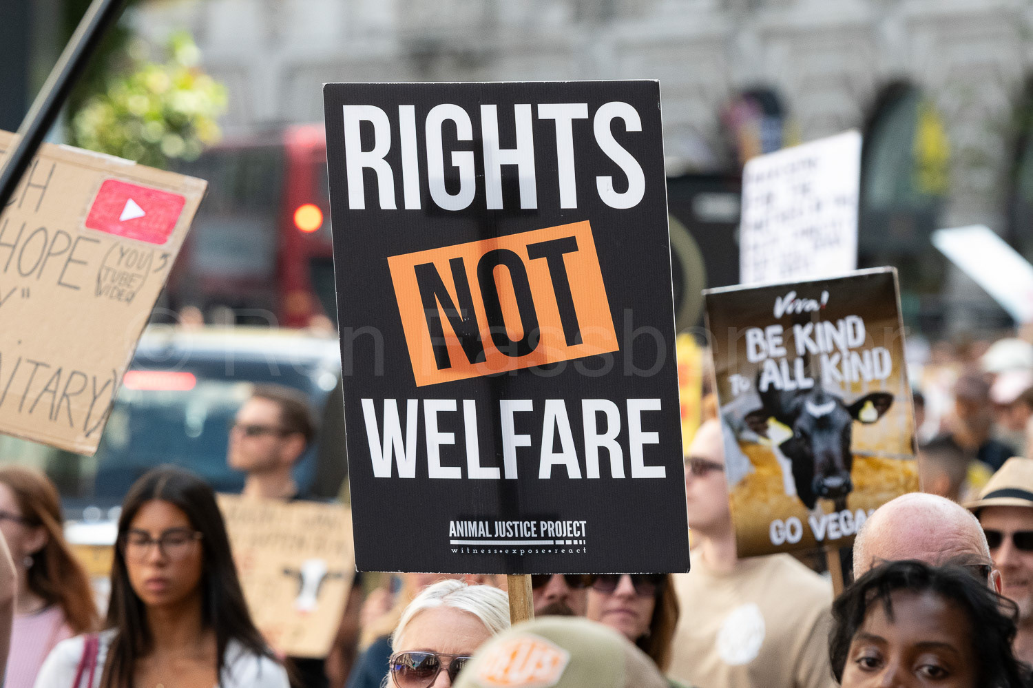 National Animal Rights March © Ron Fassbender