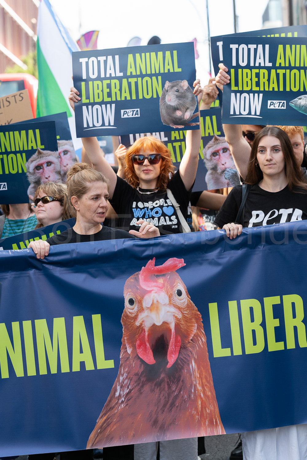 National Animal Rights March © Ron Fassbender