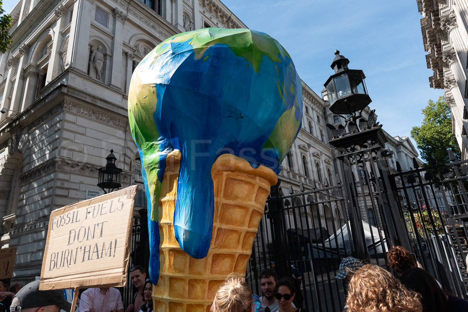 Mothers Rise Up Whitehall climate protest © Ron Fassbender