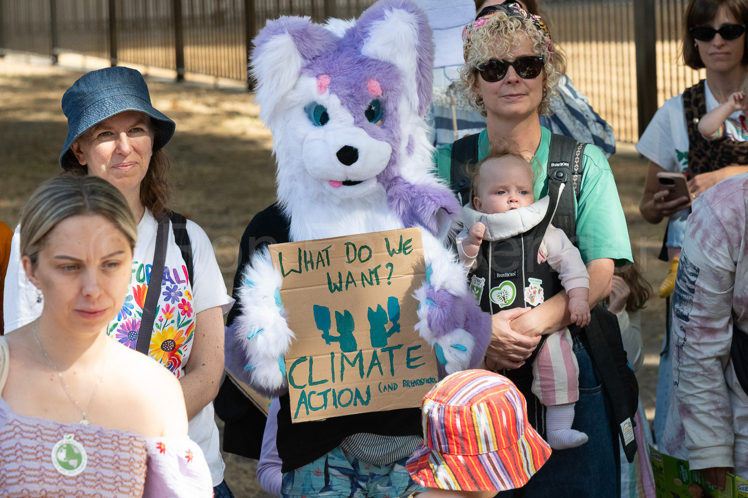 Mothers Rise Up Whitehall climate protest © Ron Fassbender